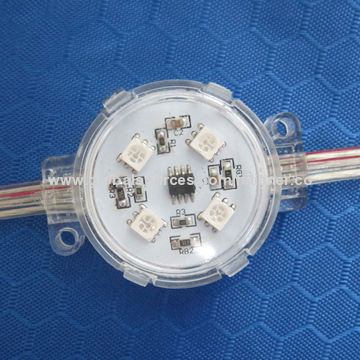 90mm 12pcs SMD5050 DMX RGB LED pixel string light, UCS2903, 24V DC, CE, RoHS