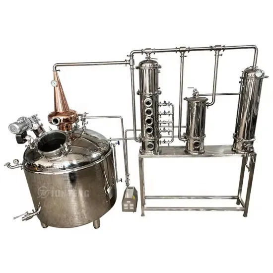 Electric Heating Copper Whisky Still Distillation Column for Sale: 500L to 3000L Capacity