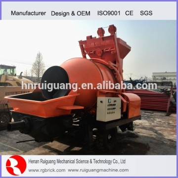 Ruiguang brand concrete mixer pump with hydraulic system
