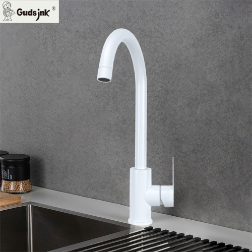 Farmhouse Kitchen Sink Faucet White Function Taps