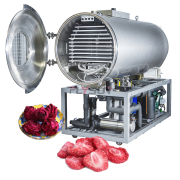 Automatic Industrial Fruit Flower Freeze Dryer - Fully Automatic Adjustable Freeze Drying Machine