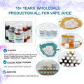 Rasa vape memusatkan rasa buah untuk jus e