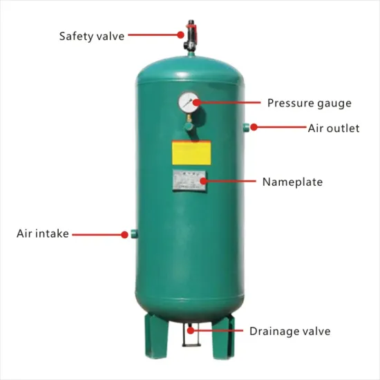 air storage tanks on trucks