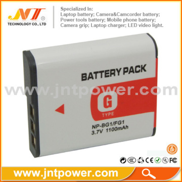 3.7v แบตเตอรี่กล้อง Sony Np-bg1 Np-fg1 1100mah