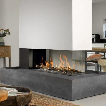 47 inch 3D water vapor steam atomizing fireplace