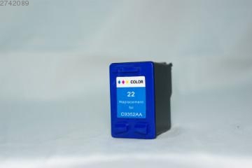 Remanufactured ink cartridge for HP C9352A HP22