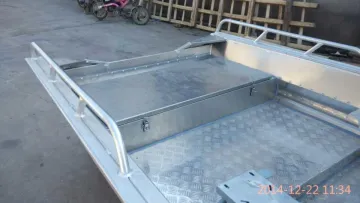 OEM best welded outboard Aluminium fishing boat factory with best price