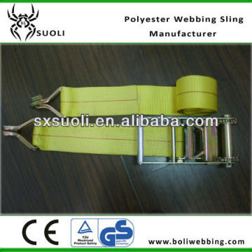 4" 10T Ratchet tie down(lashing strap ratchet buckle)