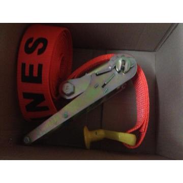 3'' / 75MM Heavy Duty Aluminum Handle Ratchet Lashing Strap