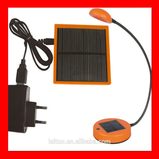 Indoor use solar powered led table light