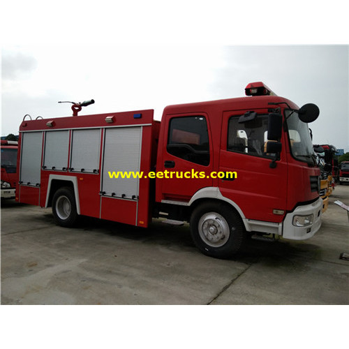 Dongfeng 6000 Litres Fire Fighting Water Trucks