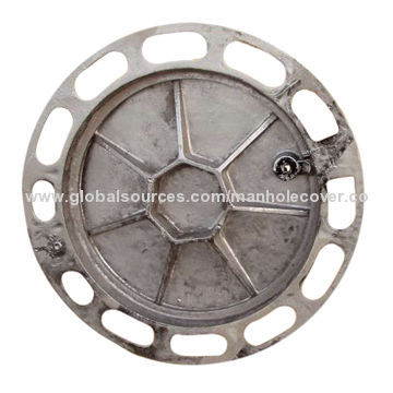 YDT SG, Iron Drain Grating Manhole Cover for Driveway and Pathway, 850*850/600*600, Lockable & Hinge
