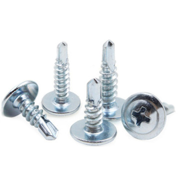 Zhixin Factory: Wholesale Supplier of High-Quality DIN 965 Wafer Head Self-Drilling Screws with Zinc Coating