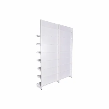 White Medicinal Shop Racks