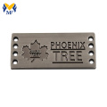 Custom Brand Small Metal Logo Tags For Handbags