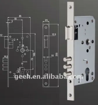 Stainless Steel Mortise Door Lock