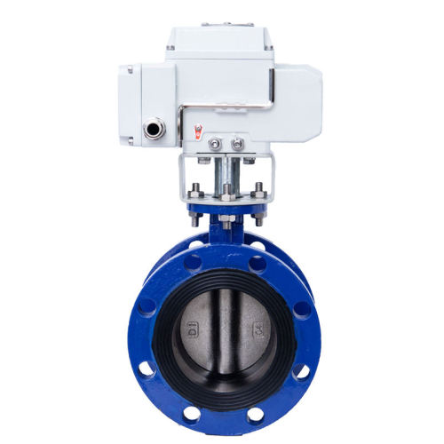 Electric Butterfly Valve Price DN50-DN600 Electric butterfly valve with metal seal flange Supplier
