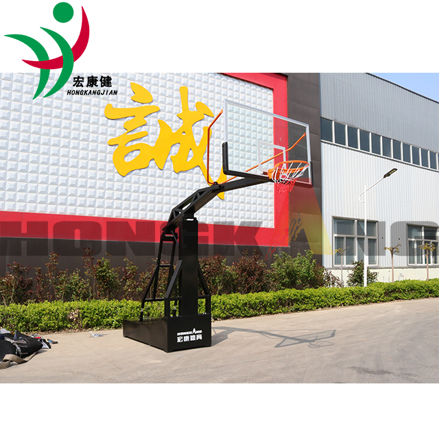 Adjustable Indoor Basketball Backstop