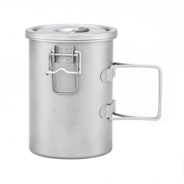 Pemasak Pelbagai Fungsi Ultralight Periuk Titanium