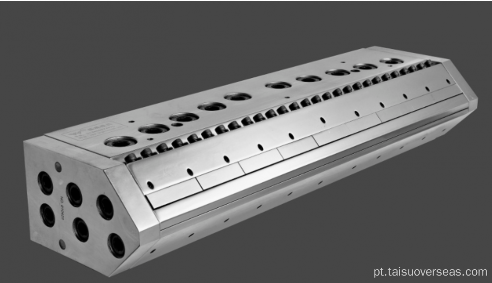 Placas de alta saída Mold de cabeça para extrusora