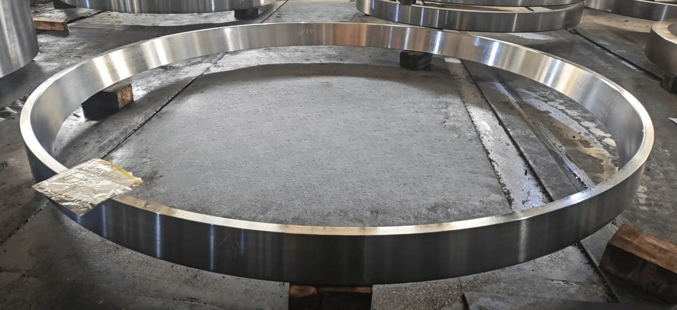 Large Diameter Custom Forged Heat-Treated TRB Rings