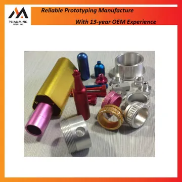 Precision Colored Aluminum Rapid Prototype CNC Machining Anodized Aluminum Parts