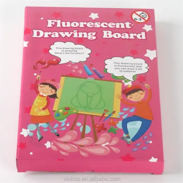 Suron Sketchpad Board Fluorescent Drawing Pad for Kids
