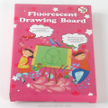 Suron Sketchpad Board Fluorescent Drawing Pad untuk anak -anak