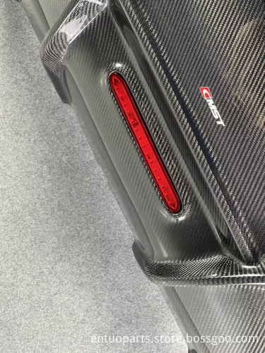 High Quality Carbon Fiber Rear Diffuser for Tesla Model Y Bumper Lip