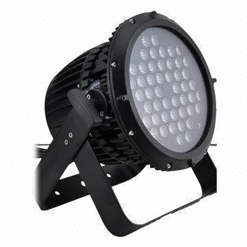 LED PAR Light with Cree 3W, 48pcs RGBW LED, Waterproof IP67