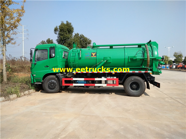 DFAC 12000L Dung Suction Tank Trucks