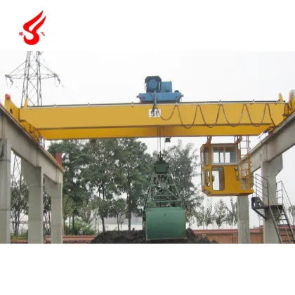 Electric Remote Control Double Girder Bridge Crane