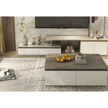 Armadi porta tv in legno e dal design semplice su misura