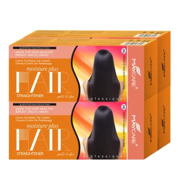 Professional Shea Butter Natural Permanent Hair Straightening Cream - OEM/ODM Services
