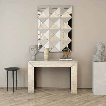 Modern Mirrored Console Table