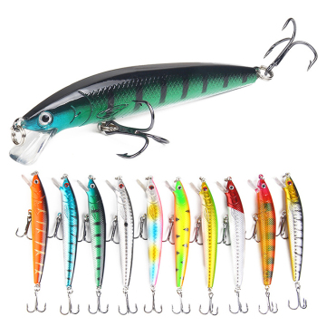 Topwater ABS 100mm 9G Teste di pesca - esca per pesciolini da nuoto per produttore