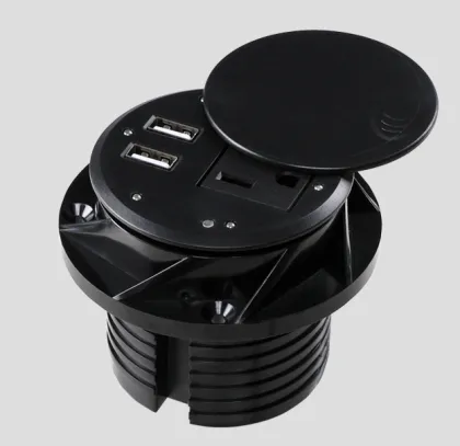 2 USB concise electric socket