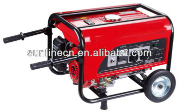 Hot Sale USA Plug 6.5HP/2000w 110V/50HZ home standby use Single/three phase Petrol Generator for American Market