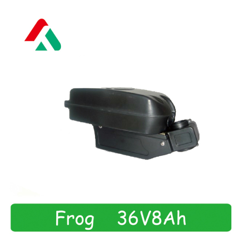 36V 8Ah Frog type Lithium-ion battery pack for e-bike