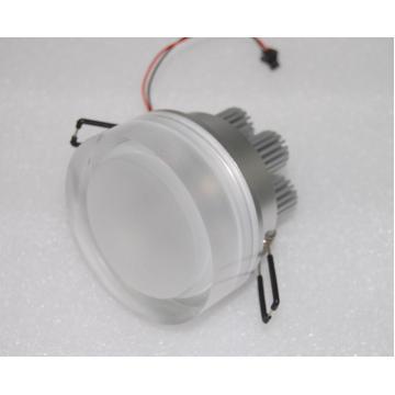 7W wpuszczone w dół lampy LED---materiał PMMA