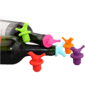 Rolha de garrafa de vinho de silicone personalizada reutilizável