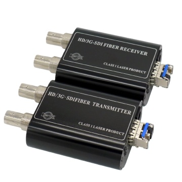 3G SDI to Fiber Converter: HD-SDI over Fiber Extender for 1080P, Compliant with SMPTE 424M