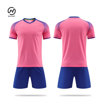New Customize High Quality Soccer Wear 100% Polyester Breathable Quick Dry Sports Real Thai Quality Soccer Wear Jersey on Sale