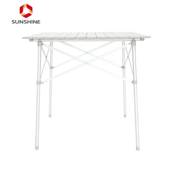 Portable Folding Aluminium Camping Kitchen Table for Picnic