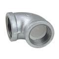 Codo galvanizado de 90 ° de alta calidad para sistemas de tuberías duraderas