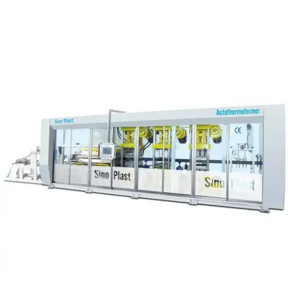 SINOPLAST Plastic Product Making Machinery: Punching, Cutting, Automatic Stacking & Thermoforming Machines
