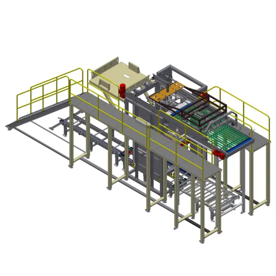 High-Level Depalletizer for Cans, Cartons, and Bags