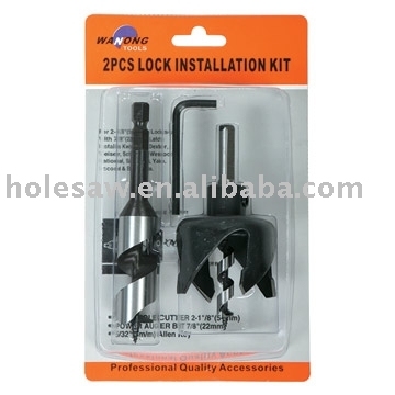 2pc Lock Installation Kit, Lock tools,hardware,cutting tools