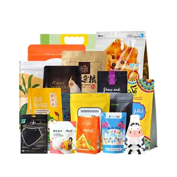 Frosted Matte Snack and Pet Food Packaging Bags