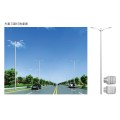 Galvanized lamp pole steel street light pole